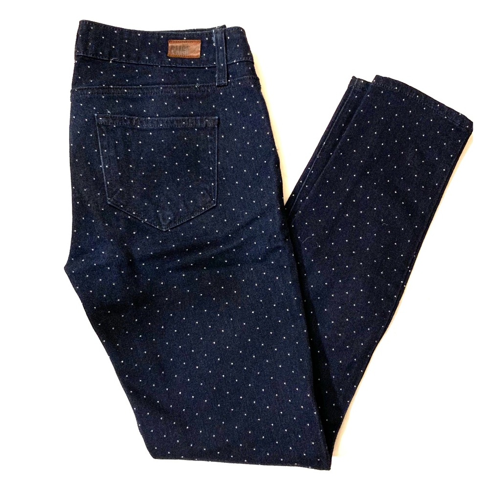 Paige Skinny Jeans Pin Dot